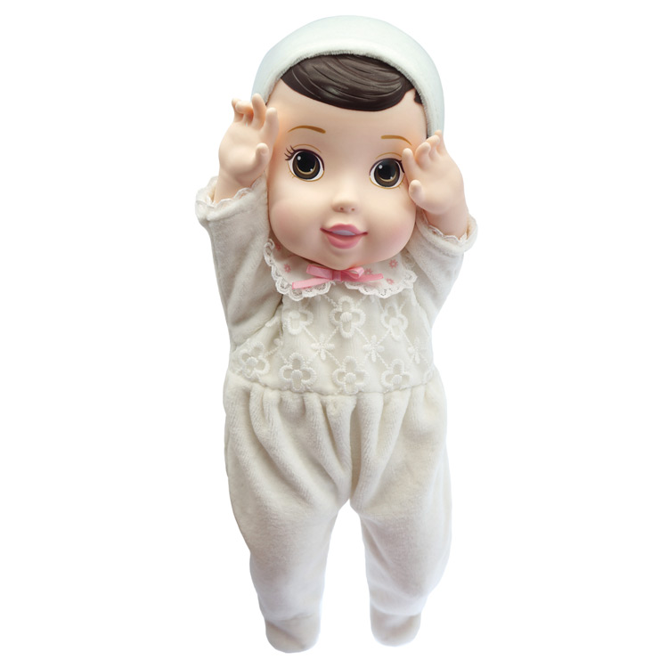HK2017_B02 Baby Doll, Filling Cotton Body+Vinyl Arms And Legs