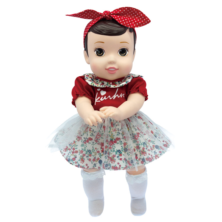 HK2017_B01 Baby Doll, Filling Cotton Body+Vinyl Arms And Legs